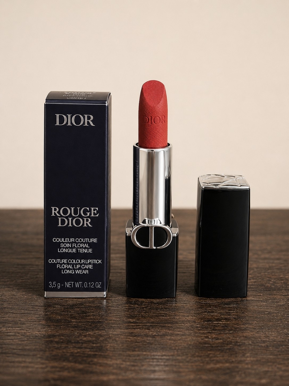 Dior Rouge Dior Lipstick in Classic Red